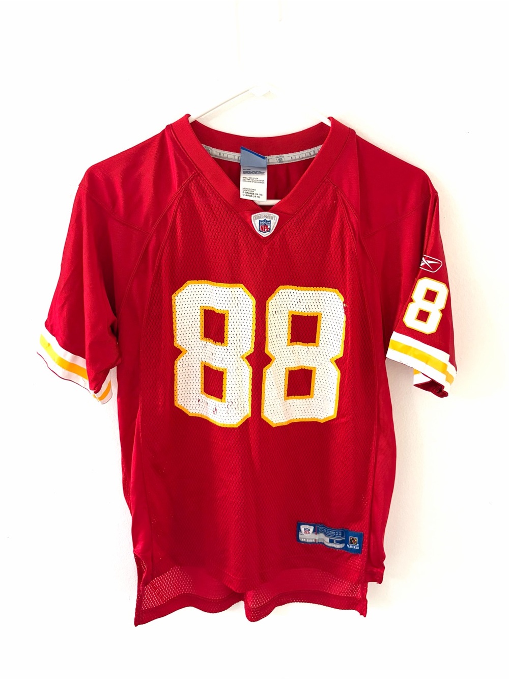 Vintage NFL Reebok Kansas City Chief Tony Gonzalez Jersey, Size: Youth Large